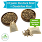 Burdock Root + Dandelion Root - Herbal Tea