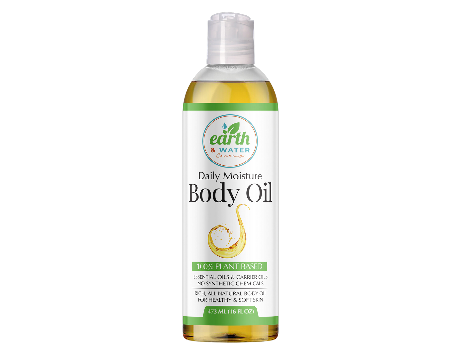 100% PLANT BASED BODY OIL - Earth & Water Company